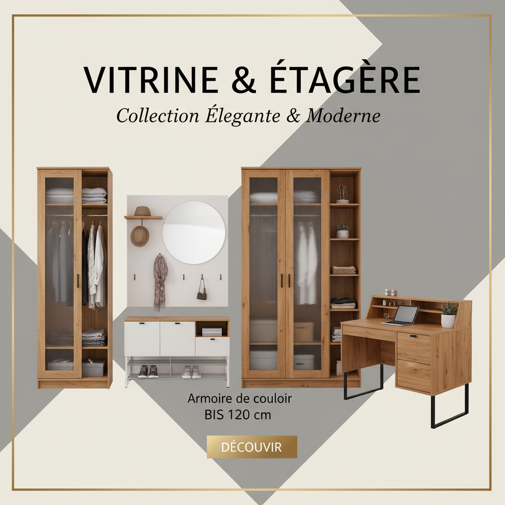 Vitrine et étagère - Collection image