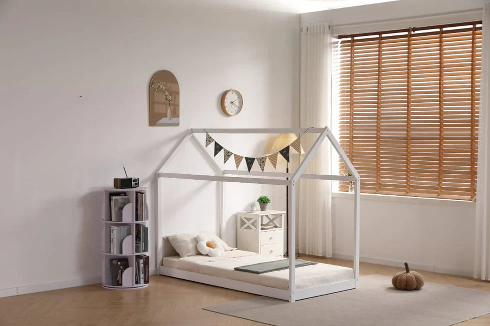 Lit Enfant – Structure MDF, Esprit Naturel 90x190 cm - Decora Home