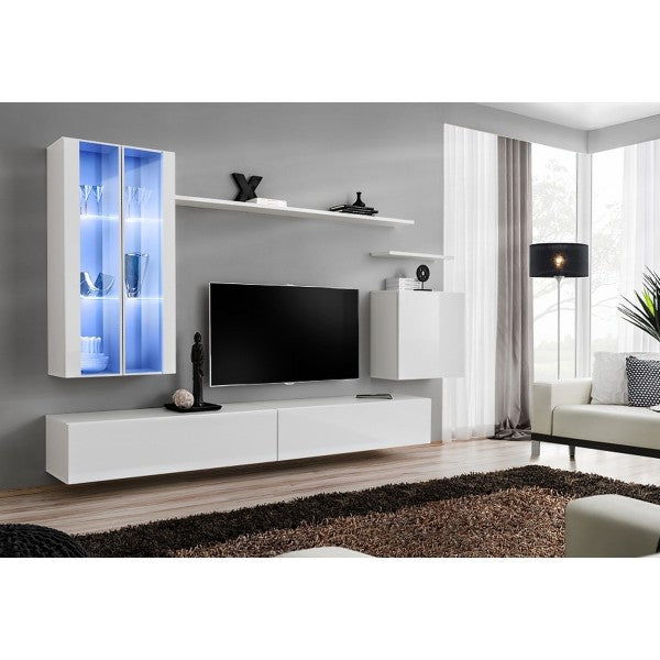 SWITCH XII hanging wall unit, blanc brillant — vue 2