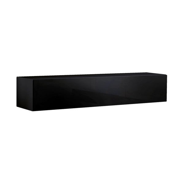 FLY 30 hanging television unit, gloss black — vue 2