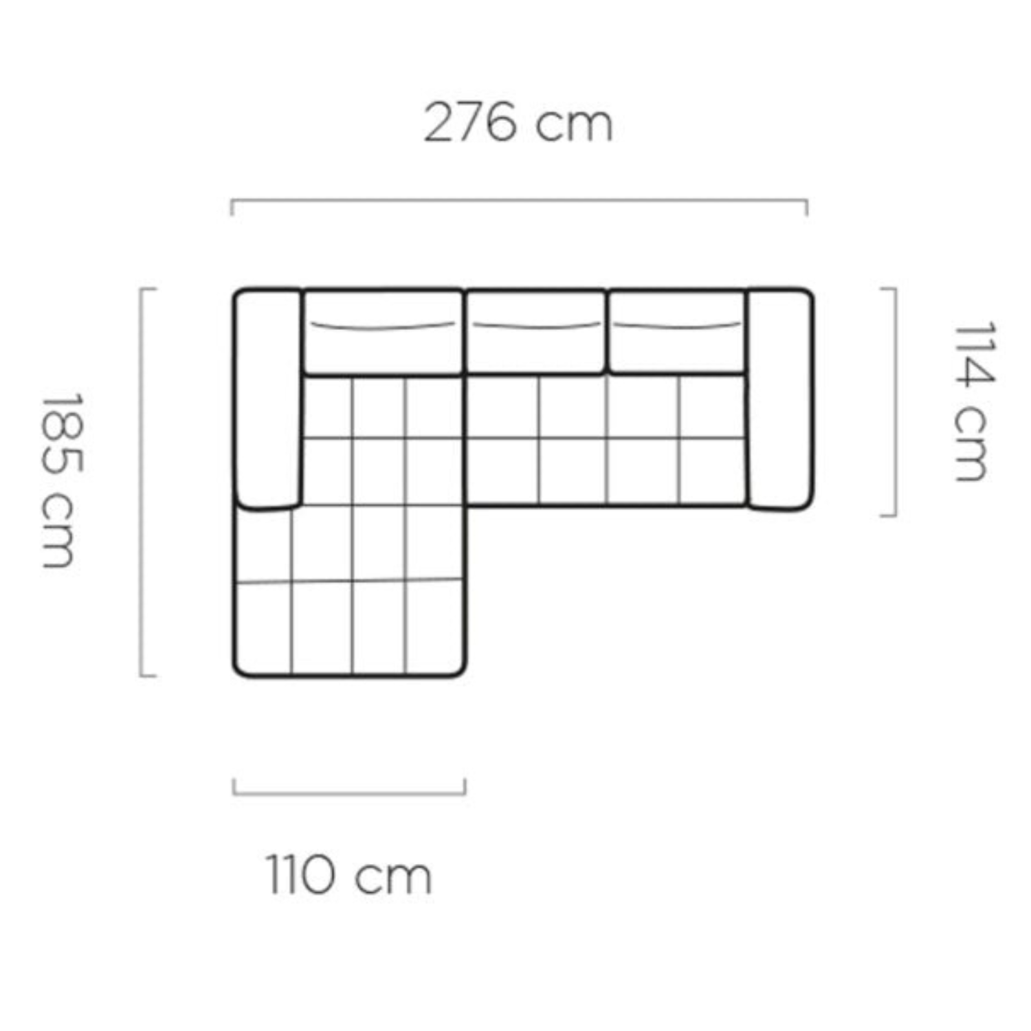 Canapé d’angle – Convertible avec rangement, têtières réglables & design moderne (S, L, XL)