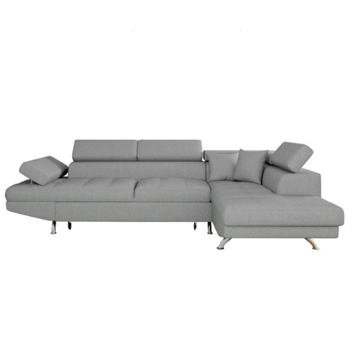 Canapé d'angle convertible panoramique 5 places avec coffre – Confort, design et praticité au quotidien