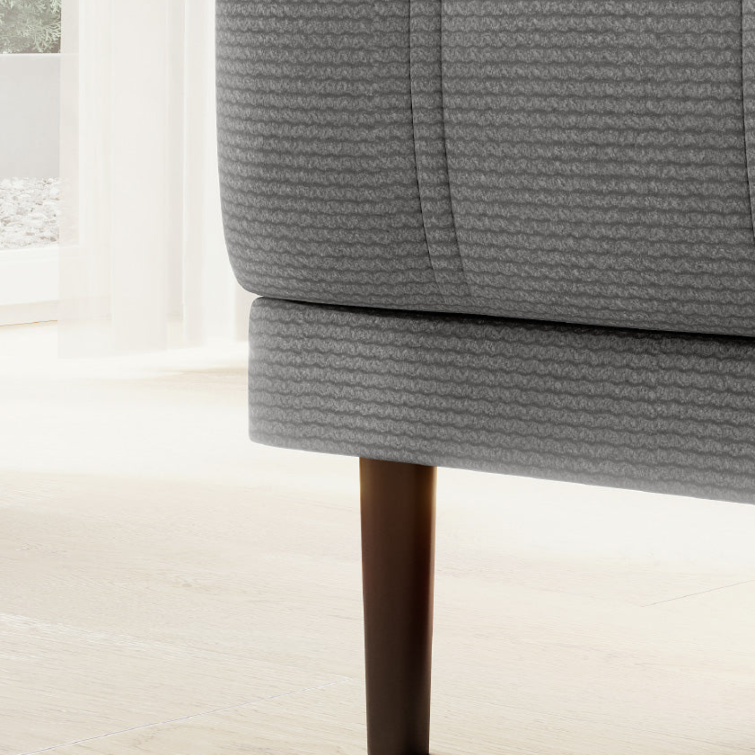 Canapé d’angle – Design moderne, appuis-tête réglables, lit d’appoint & coffre de rangement