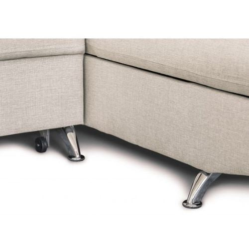 Canapé d'angle convertible panoramique 5 places avec coffre – Confort, design et praticité au quotidien