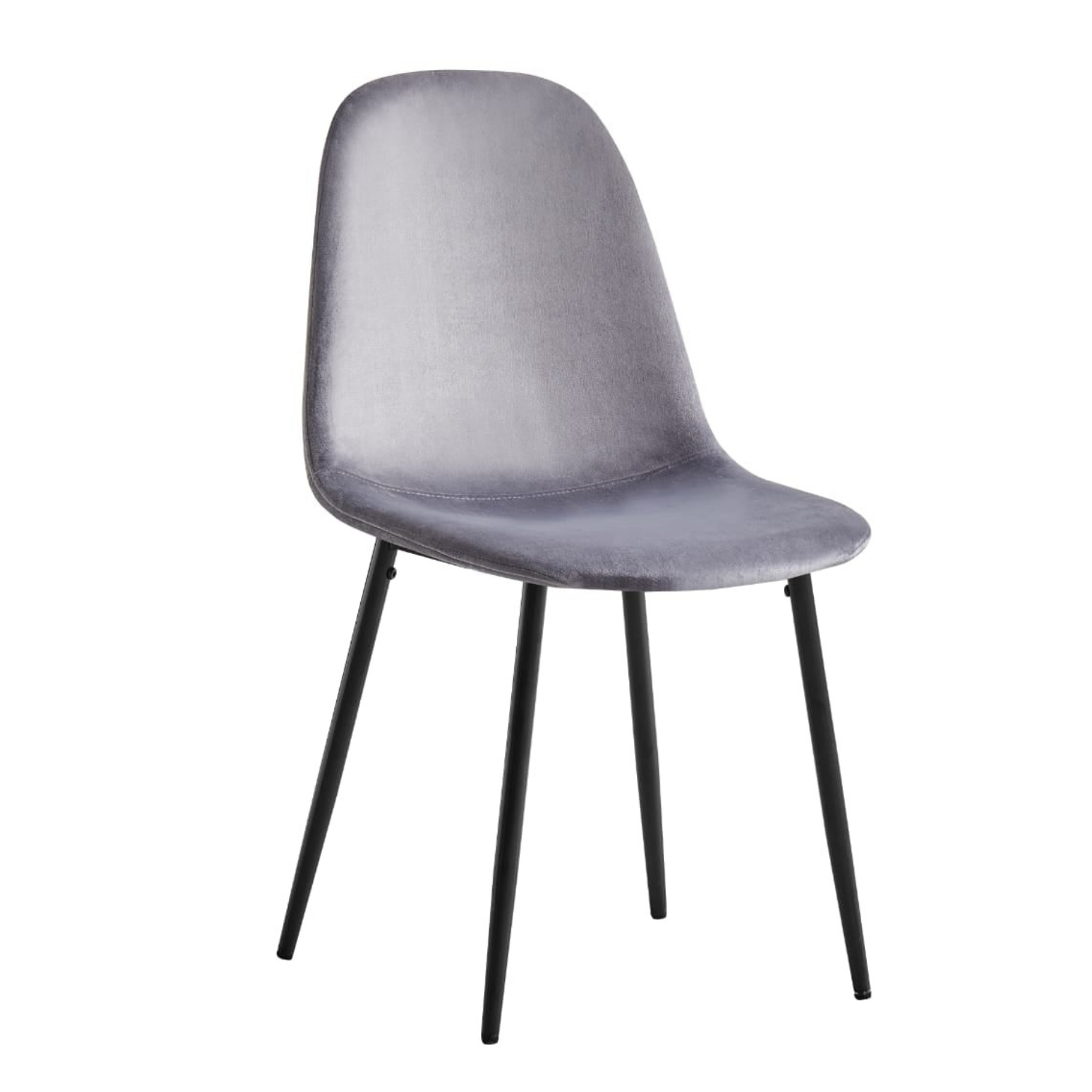 Chaises Scandinaves en Velours  – Couleurs Tendance & Pieds Métal