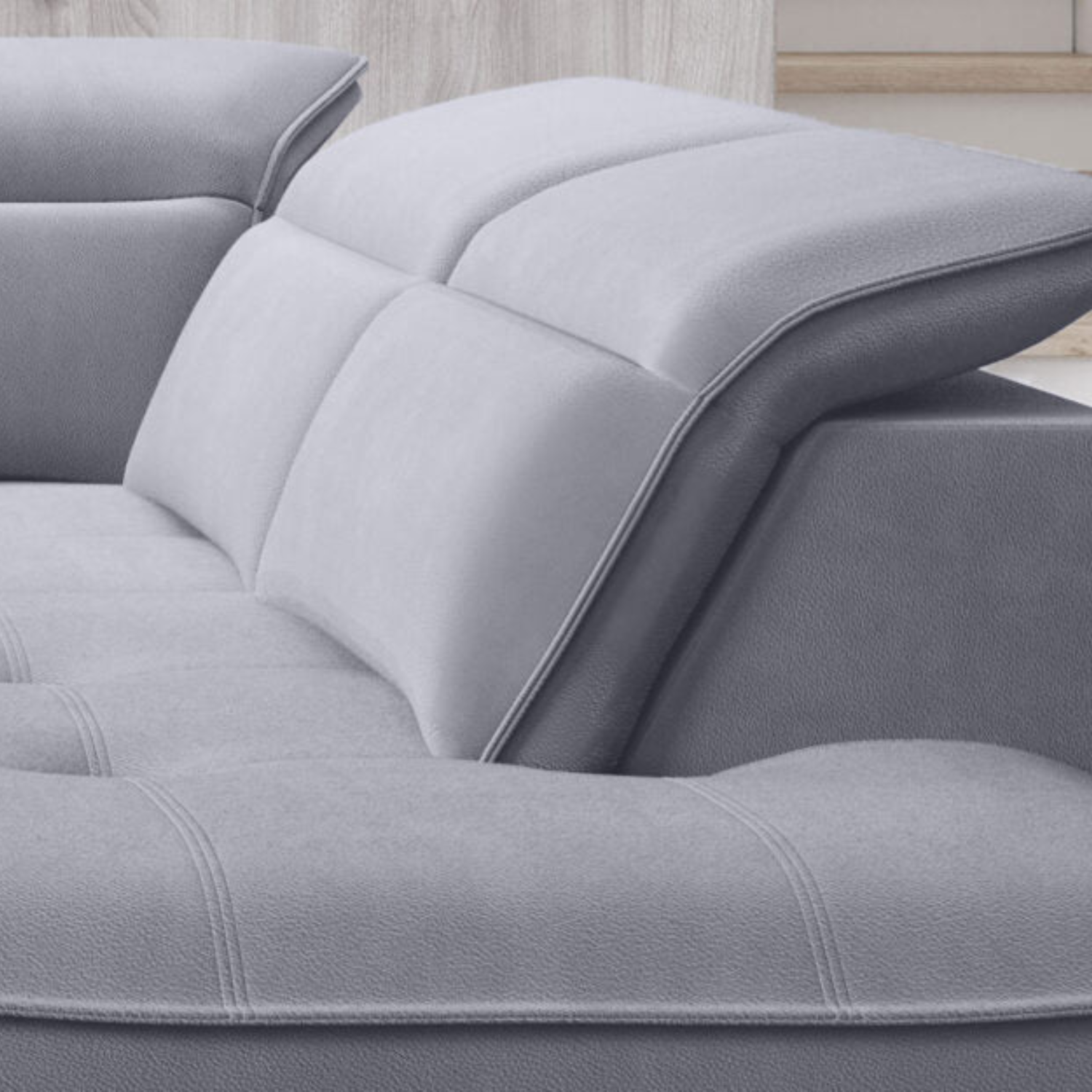 Canapé d'Angle Convertible - Design Moderne, Confort Optimal, Disponible en 3 Tailles | Canapé Réversible avec Coffre de Rangement