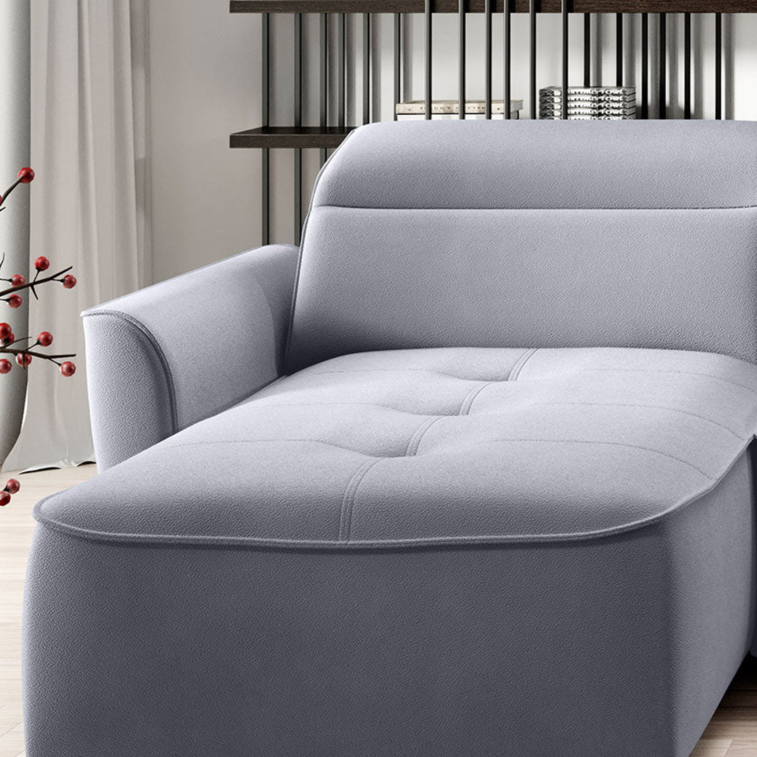 Canapé d'Angle Convertible - Design Moderne, Confort Optimal, Disponible en 3 Tailles | Canapé Réversible avec Coffre de Rangement