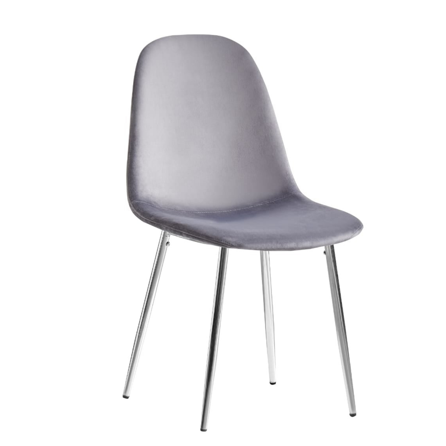 Chaises Scandinaves en Velours  – Couleurs Tendance & Pieds Métal