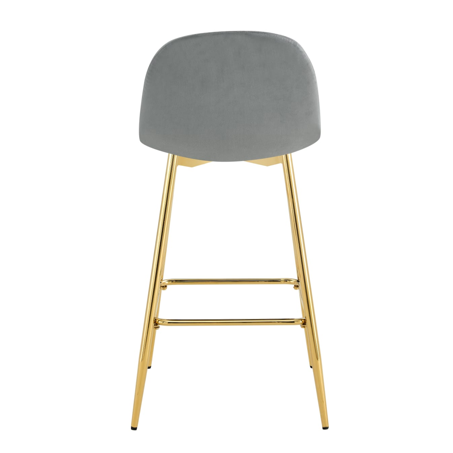 Tabouret de bar élégant en velours et métal doré – Chic, Confort et Style Scandinave