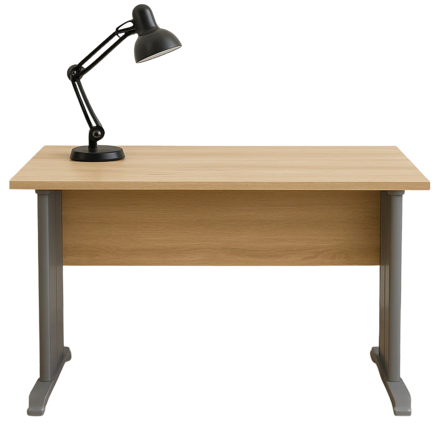 Bureau Moderne avec Bordure ABS - Résistant et Élégant en Lumière de Sonoma