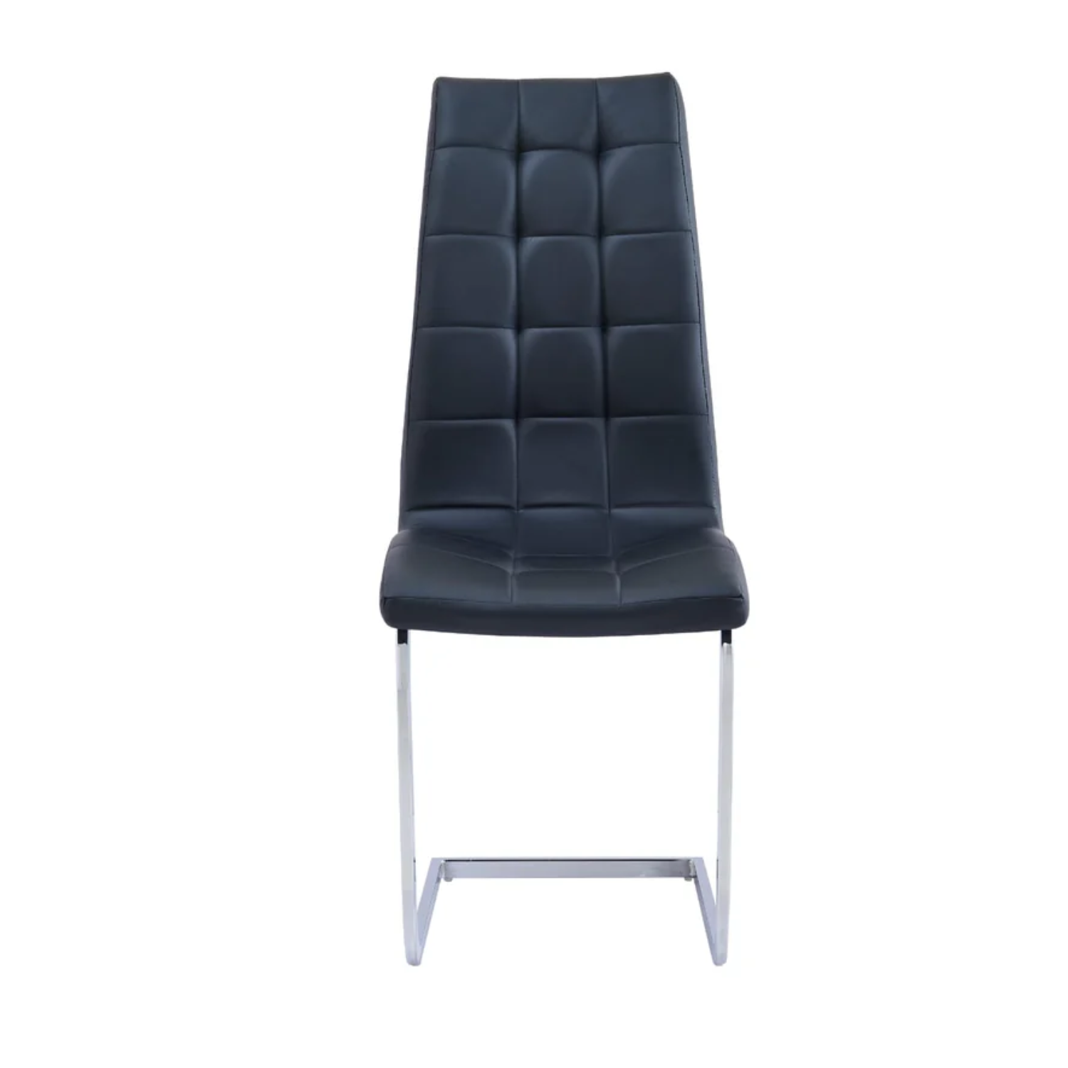 Chaise en Similicuir avec Piètement en Acier– Élégance moderne & confort au quotidien