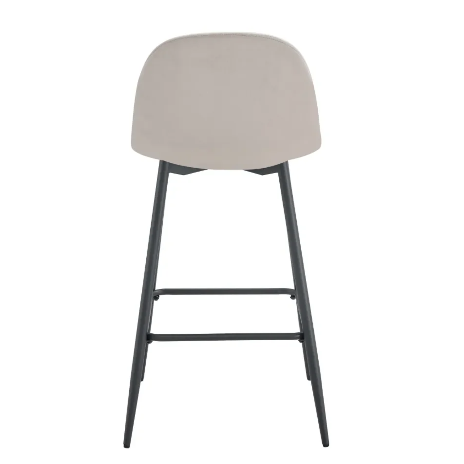 Tabouret de bar élégant en velours et métal doré – Chic, Confort et Style Scandinave