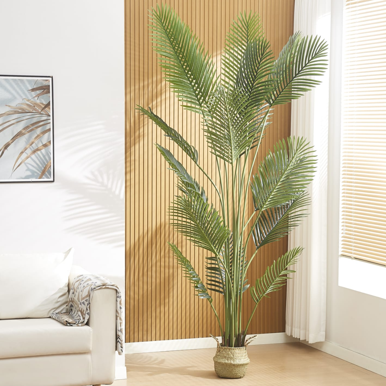 Plante artificielle palmier pot inclus 200 Cm