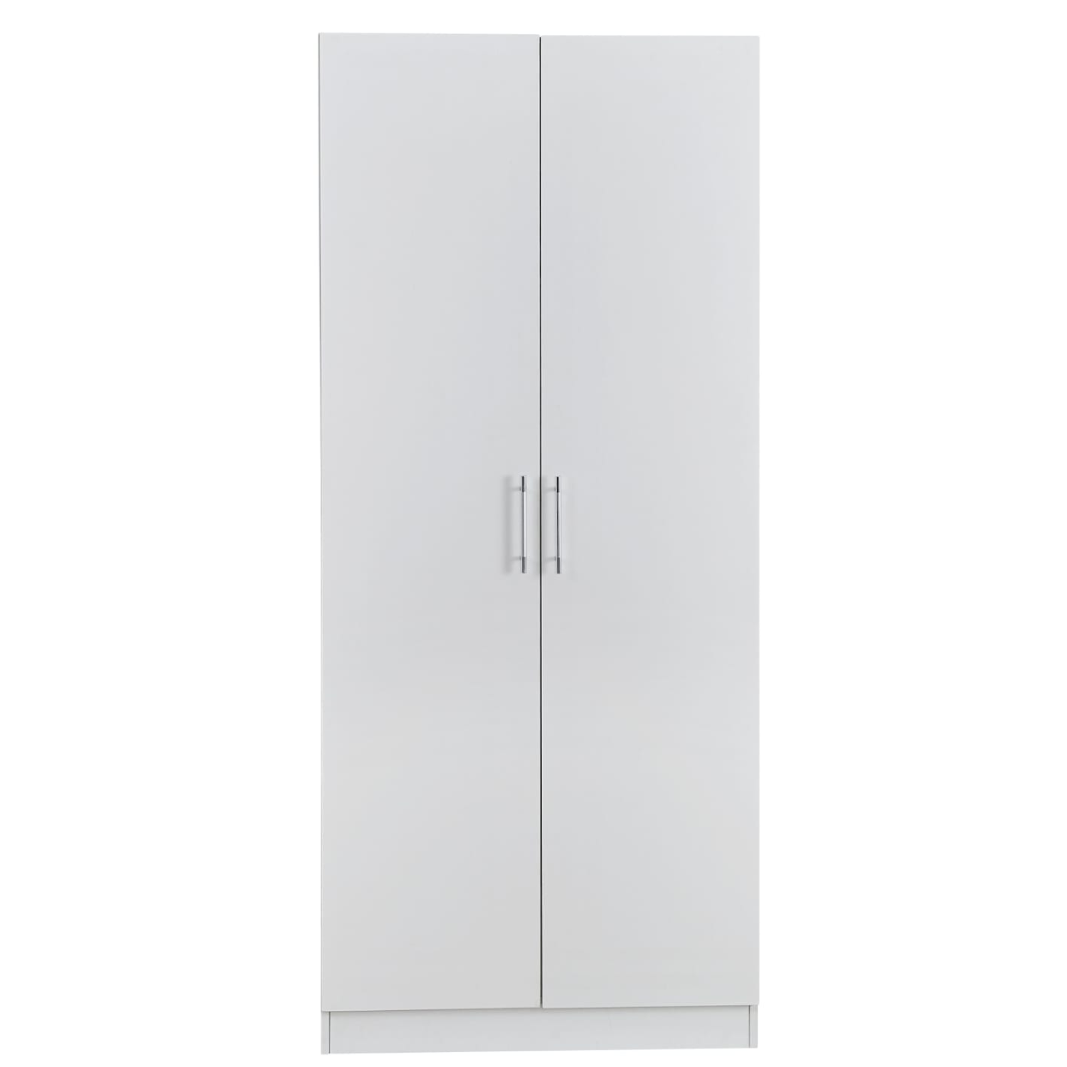 Armoire en Bois Blanc – Deux Portes – 188×81×58,5 cm
