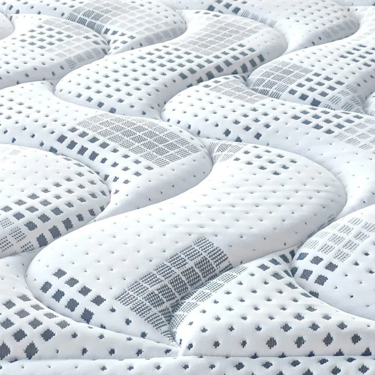 Matelas avec Ressorts Ensachés et Mousse Haute Densité