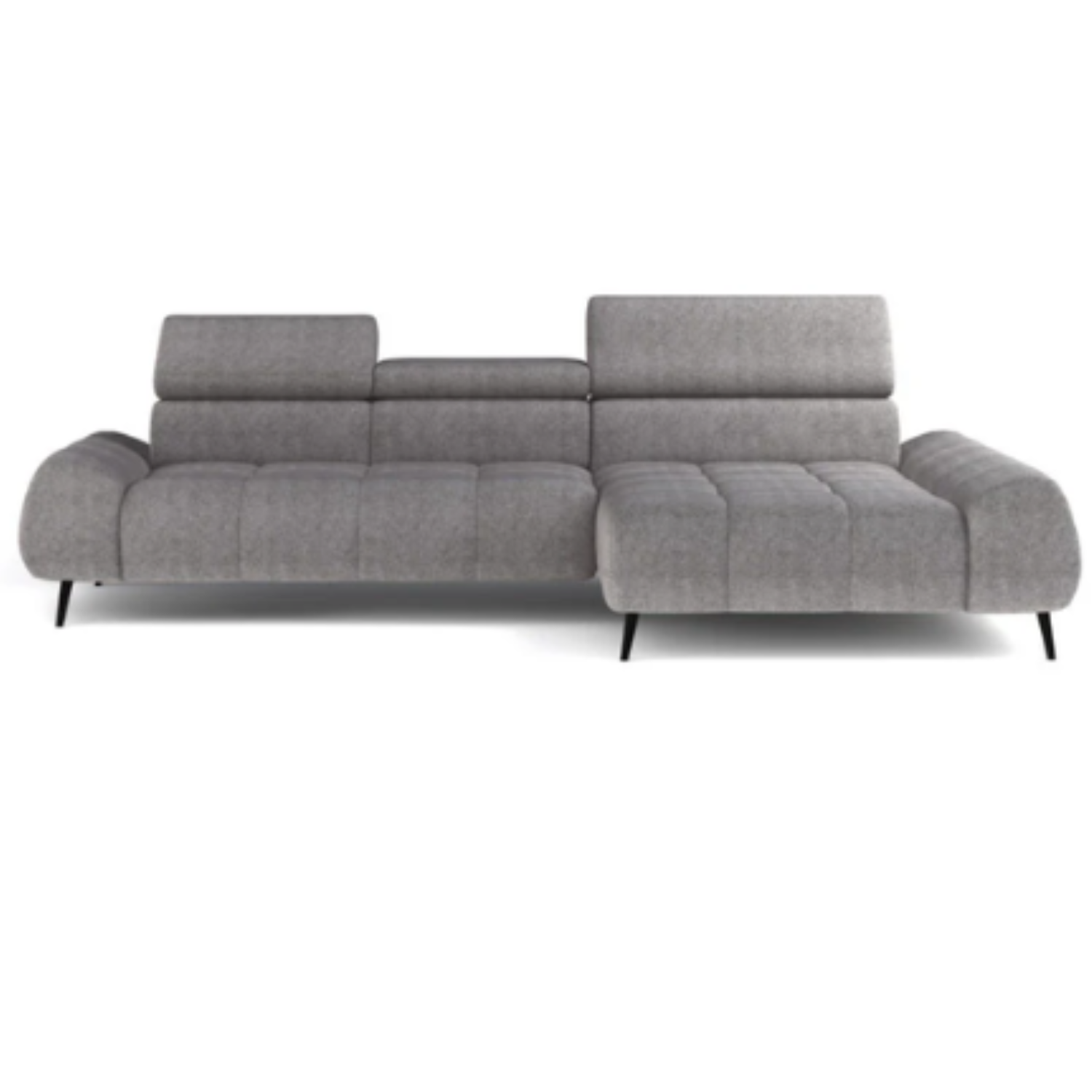 Canapé d'angle moderne avec réglage électrique de la profondeur d'assise Le canapé d'angle