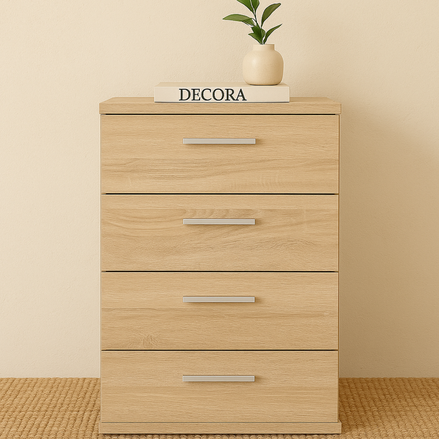 Caisson à Tiroirs de Bureau - Rangement Compact et Pratique avec Verrouillage Centralisé