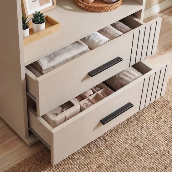 Étagère SIGMA 60 cm, Three Shelves and Two Drawers — vue 2