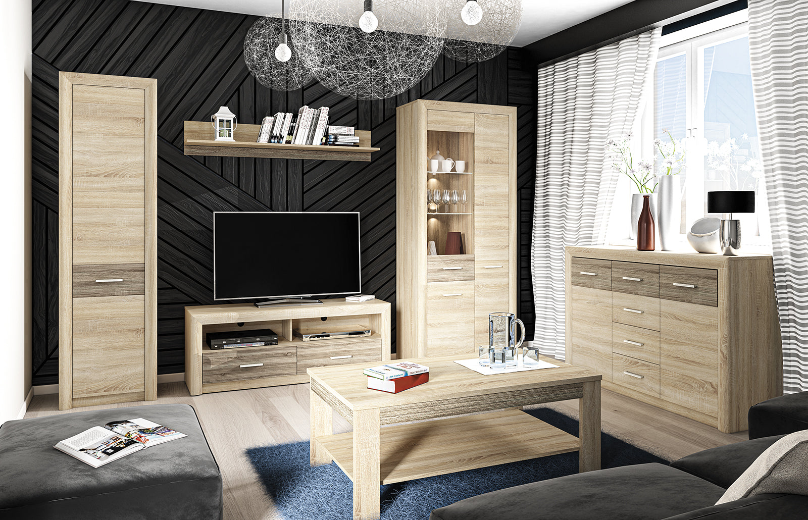 Vitrine avec Bordure ABS et Verre Trempé - Élégance, Durabilité et Flexibilité - Decora Home