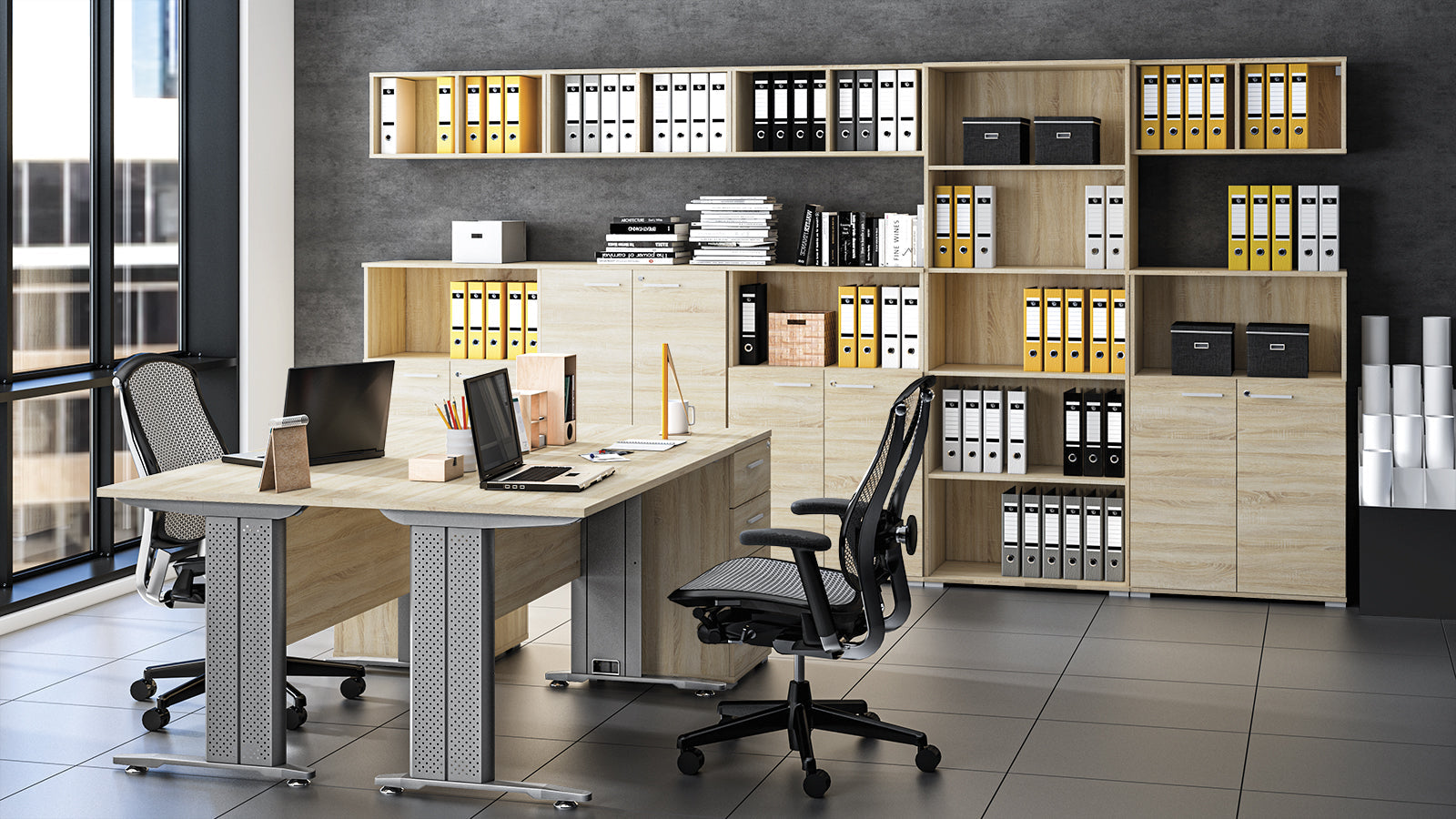 Armoire Moderne avec Serrure Standard et Bordure ABS - Rangement Pratique et Design Élégant en Lumière de Sonoma - Decora Home