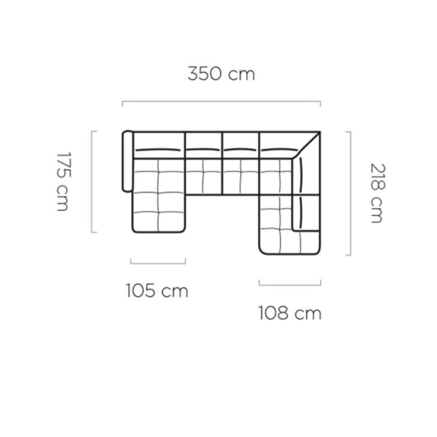 Canapé d'Angle Convertible - Design Moderne, Confort Optimal, Disponible en 3 Tailles | Canapé Réversible avec Coffre de Rangement