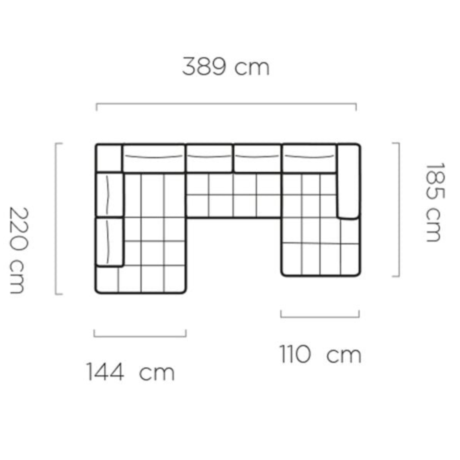 Canapé d’angle – Convertible avec rangement, têtières réglables & design moderne (S, L, XL)