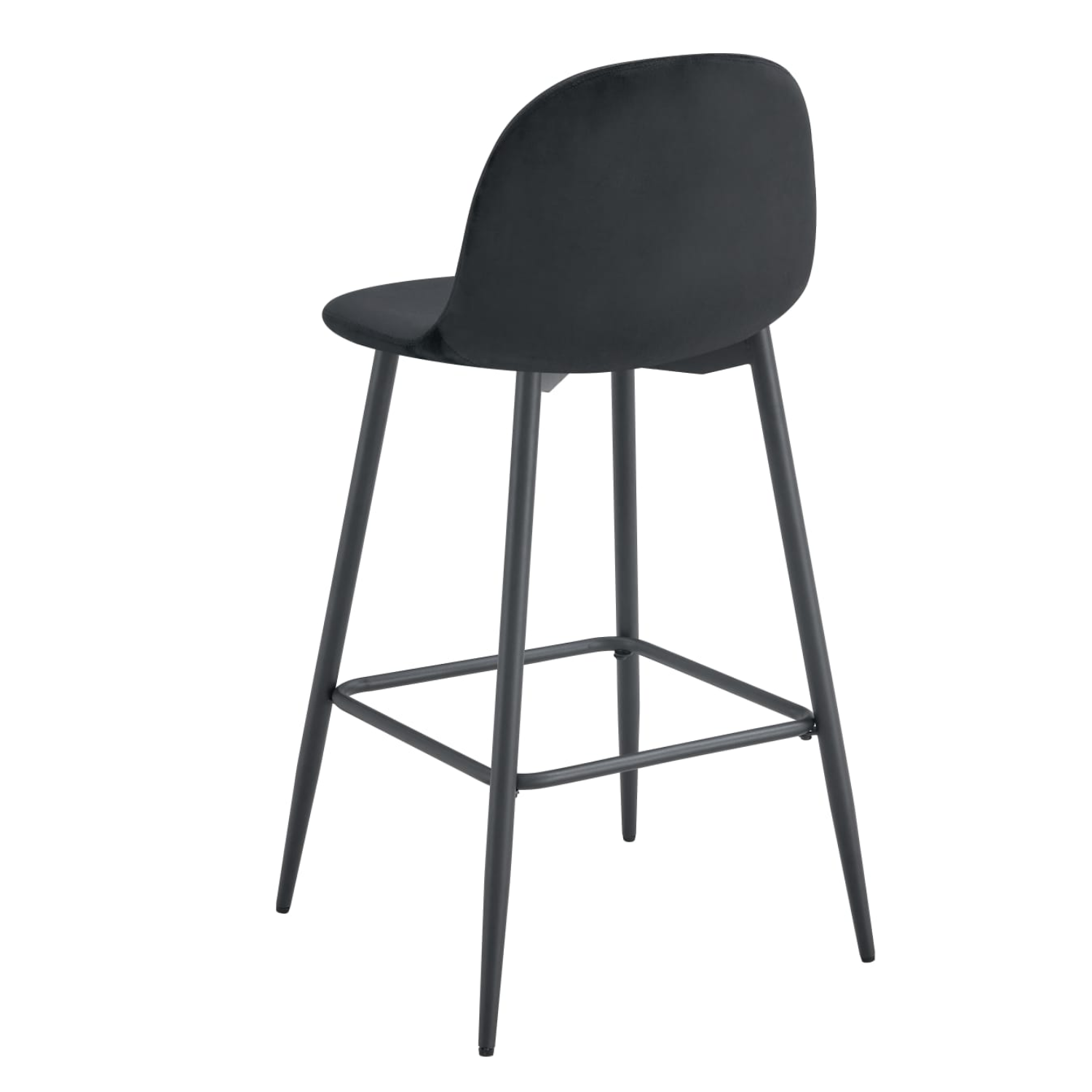 Tabouret de bar élégant en velours et métal doré – Chic, Confort et Style Scandinave