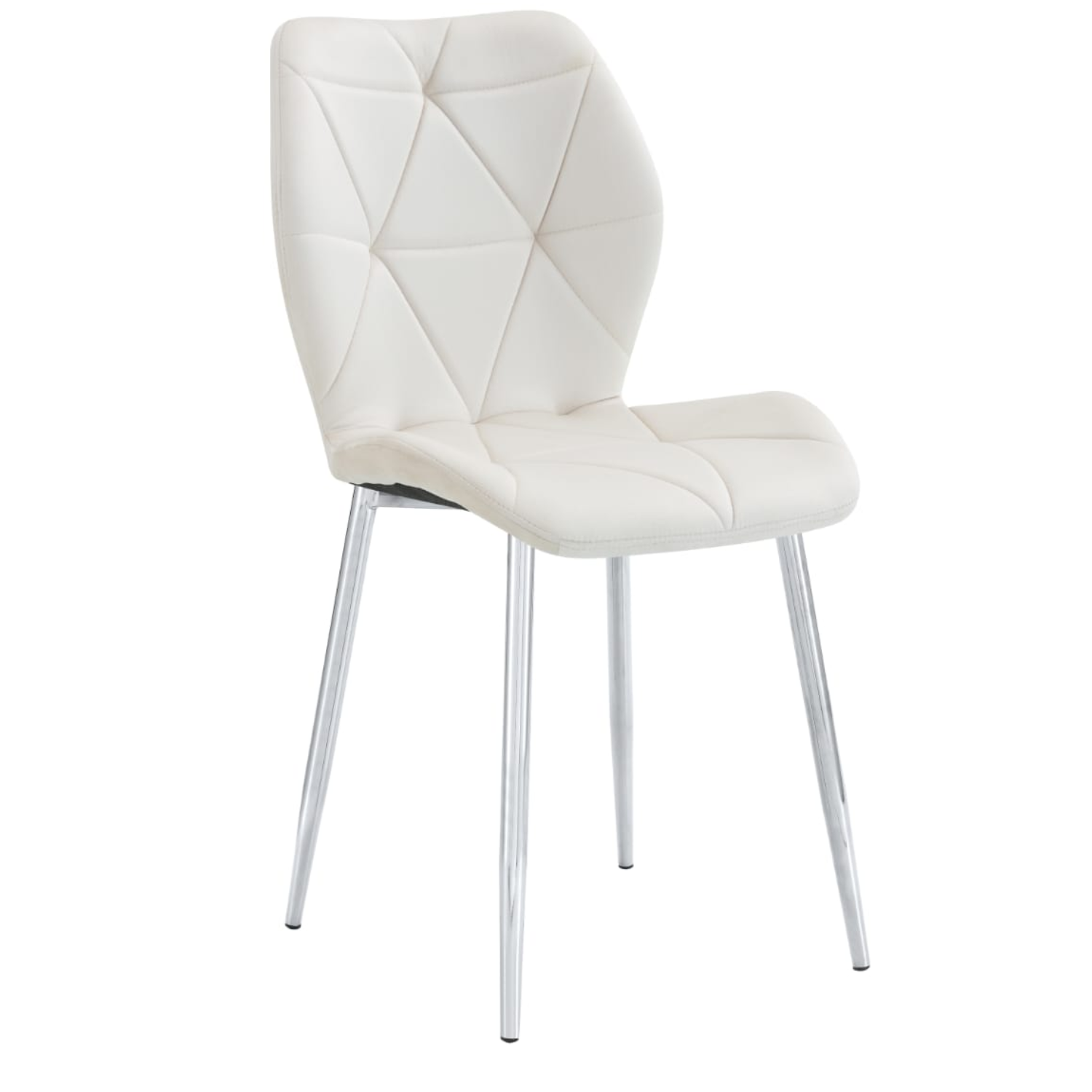 Chaise en Velours avec Pieds Métal Noir