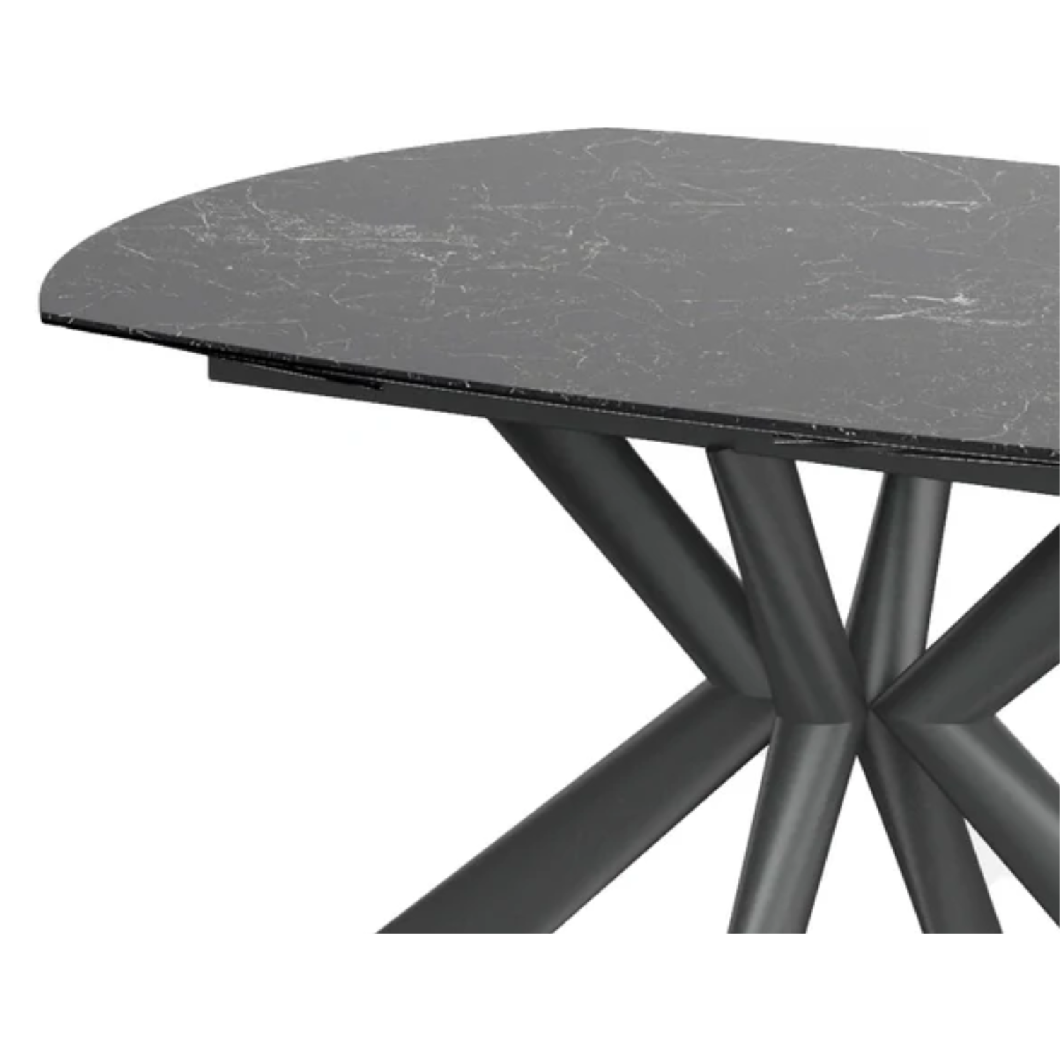 La table de salle à manger extensible Bonita : un design épuré et un plateau rotatif pour un confort optimal