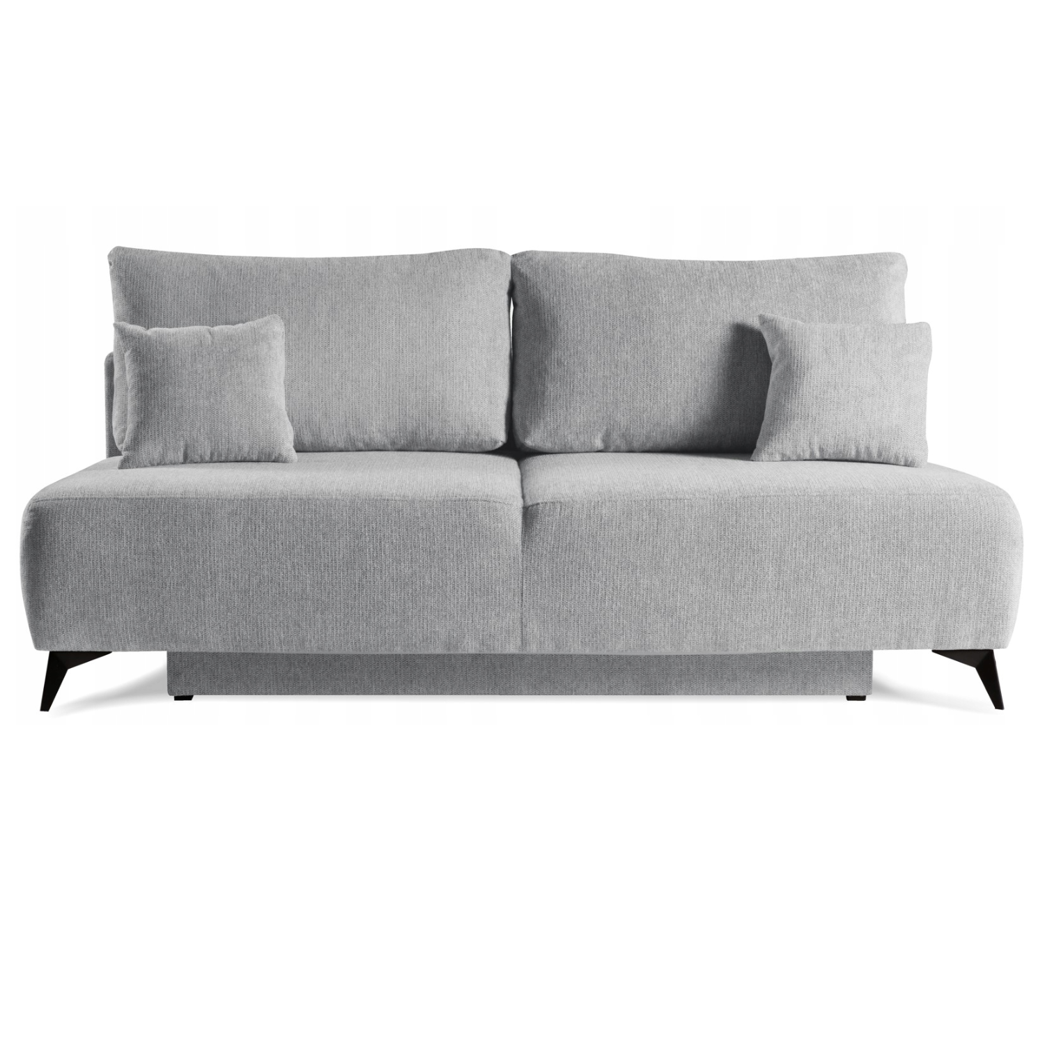 Canapé-lit 3 places – Design moderne, fonction couchage DL automatique, tissu et rangement
