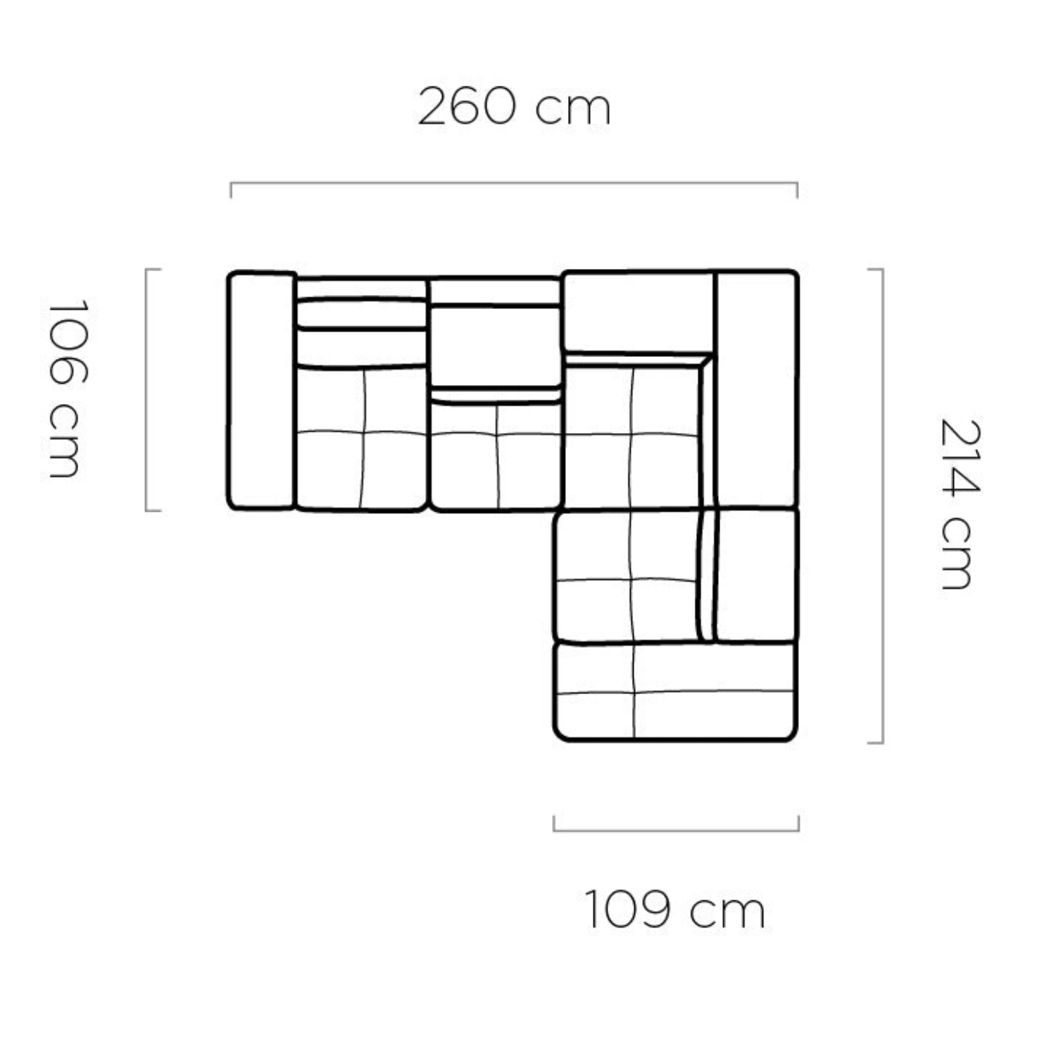 Canapé d’angle L – Design contemporain, convertible avec coffre de rangement et confort personnalisé
