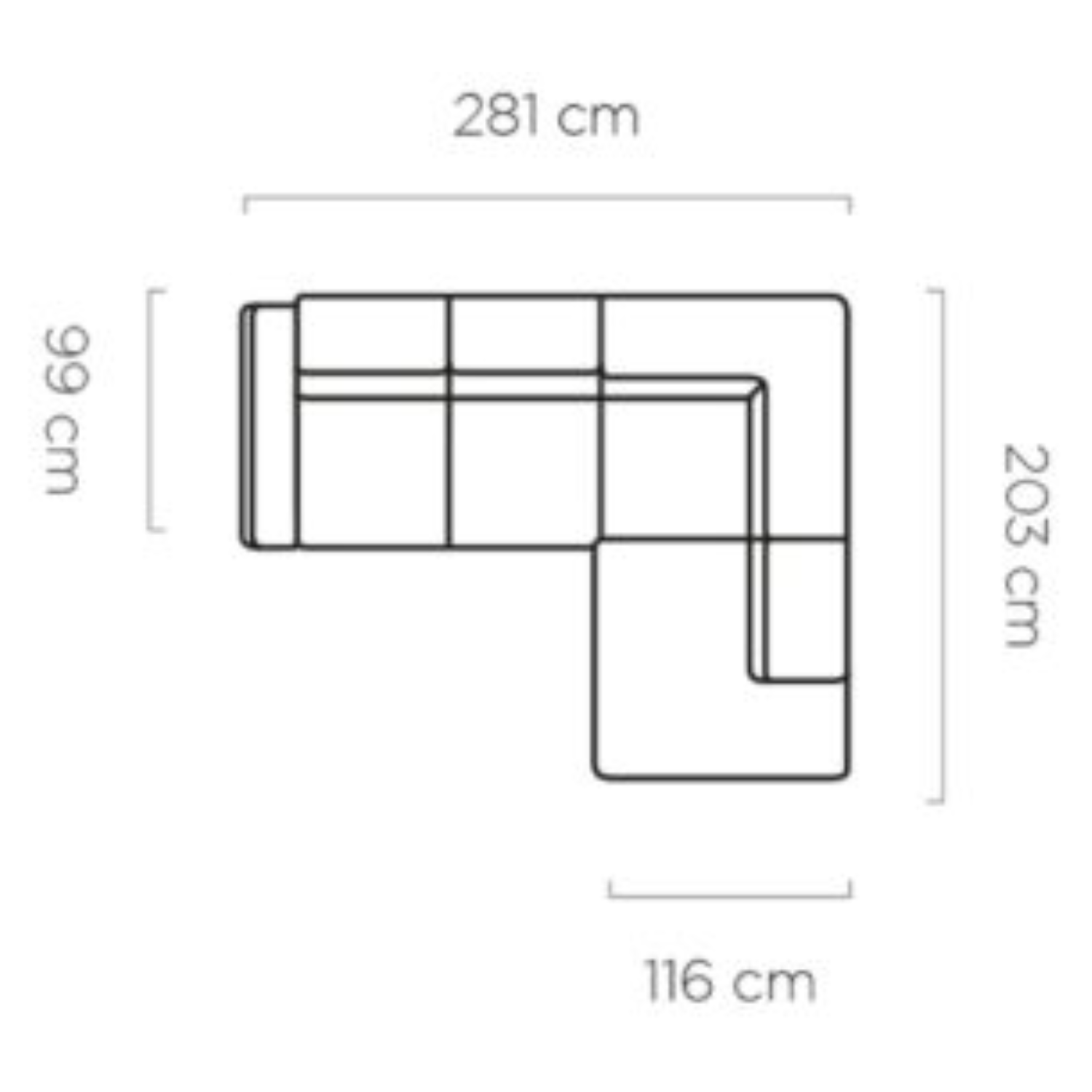 Canapé d’angle SORELI avec fonction couchage et rangement