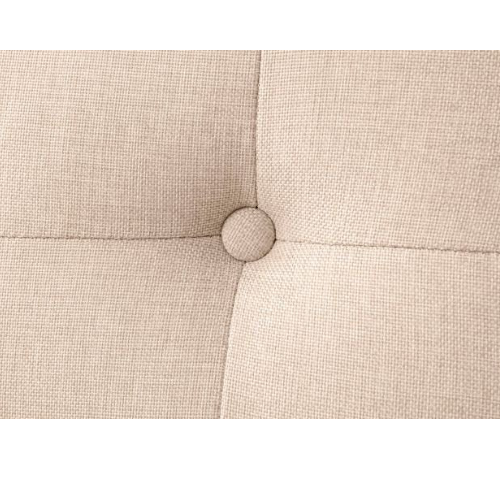 Canapé d'angle convertible réversible en tissu