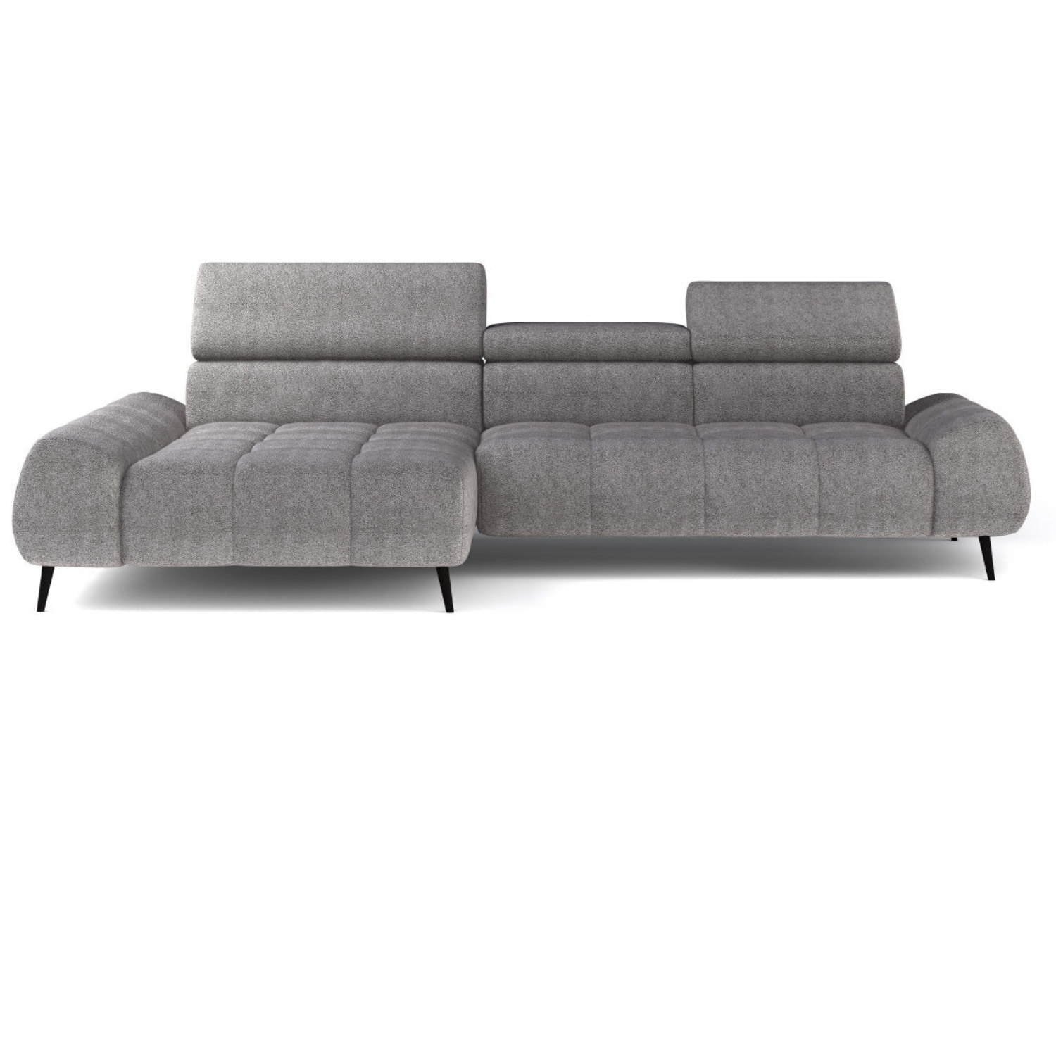 Canapé d'angle moderne avec réglage électrique de la profondeur d'assise Le canapé d'angle