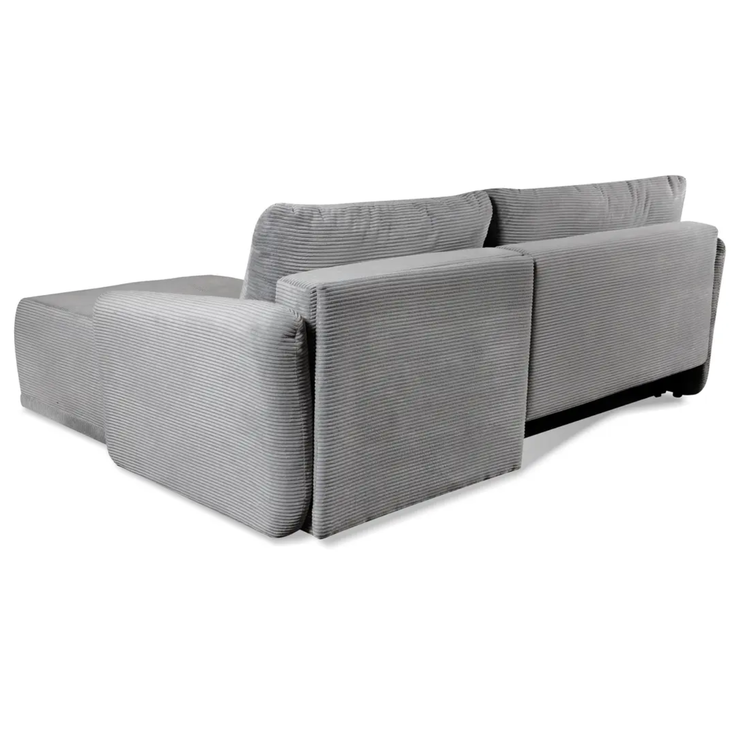 Canapé d’angle convertible – 250 cm – Couchage 140x200 cm – Design moderne avec coffre de rangement