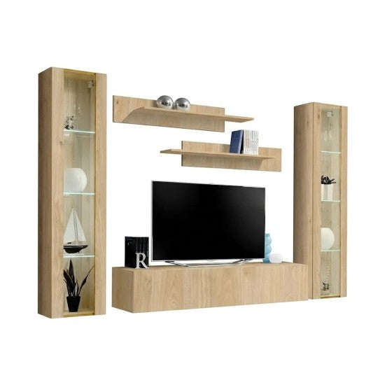 FLY A2 wall unit, hickory Jackson — vue 2