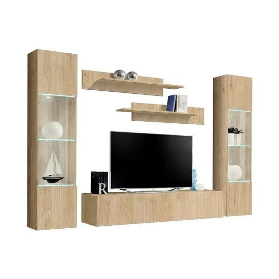 FLY A3 wall unit, hickory Jackson — vue 2