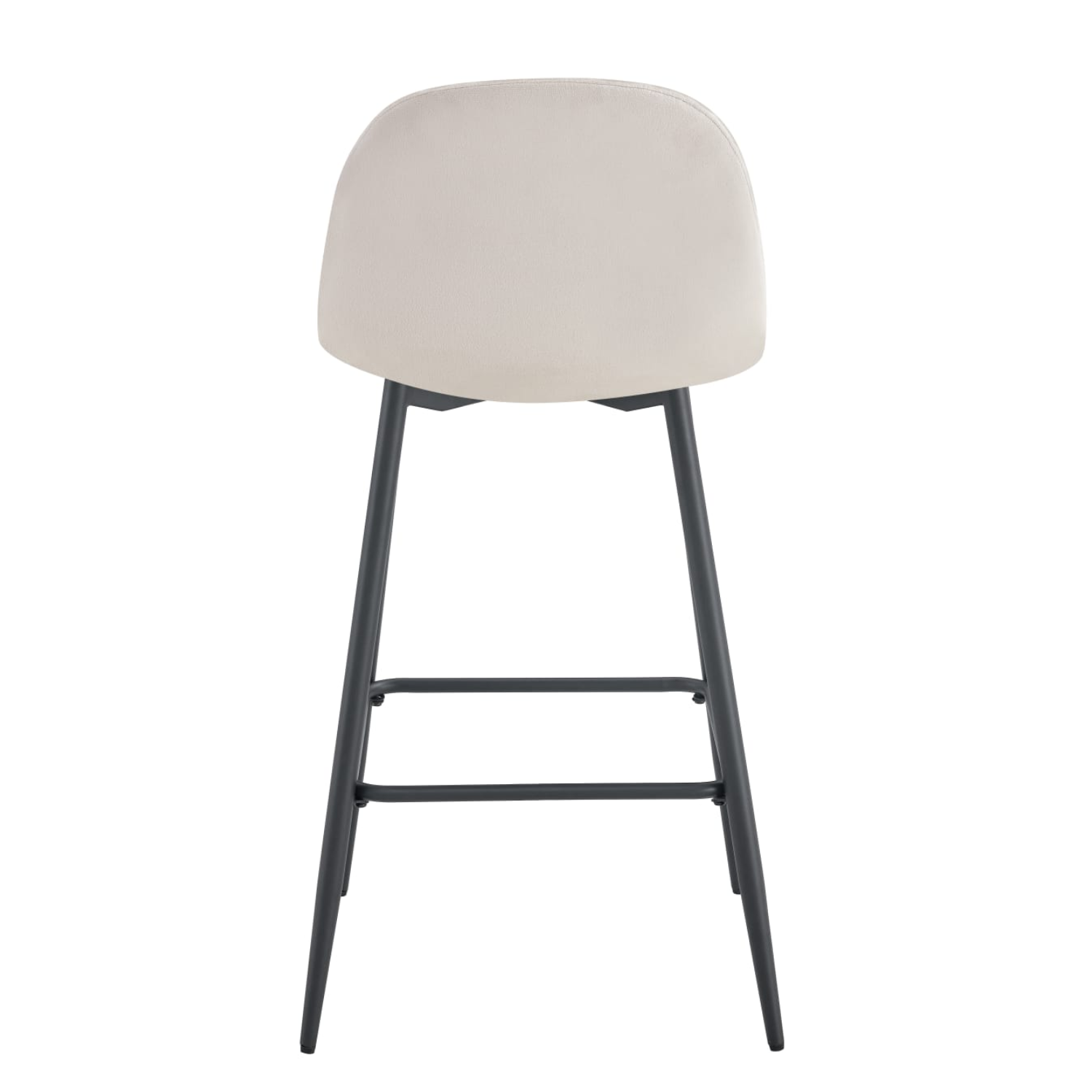 Tabouret de bar élégant en velours et métal doré – Chic, Confort et Style Scandinave