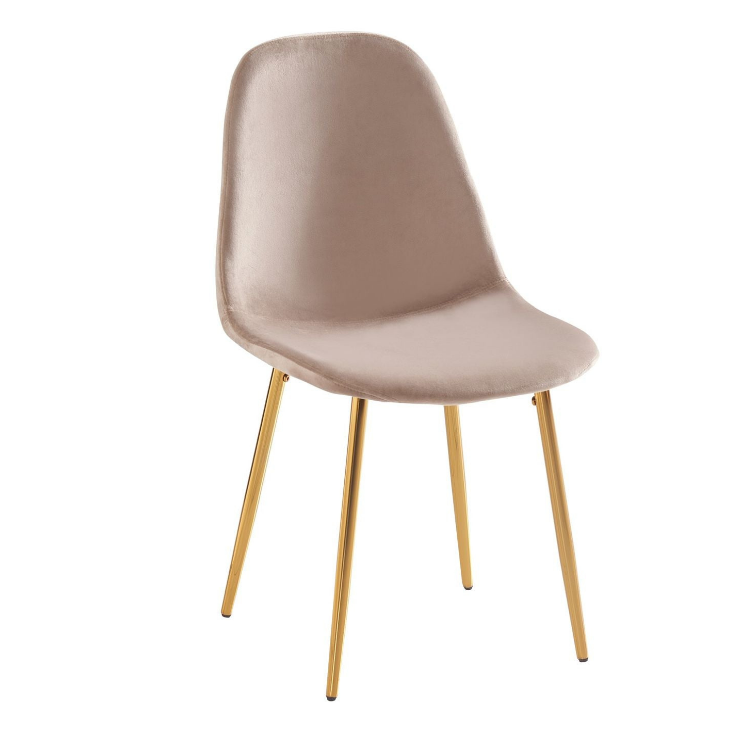 Chaises Scandinaves en Velours  – Couleurs Tendance & Pieds Métal