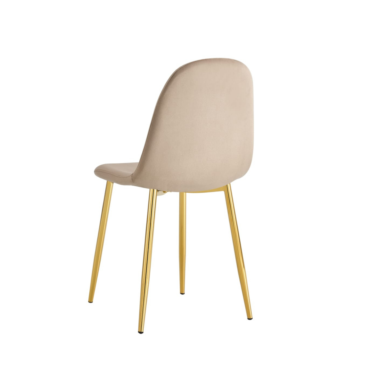 Chaises Scandinaves en Velours  – Couleurs Tendance & Pieds Métal