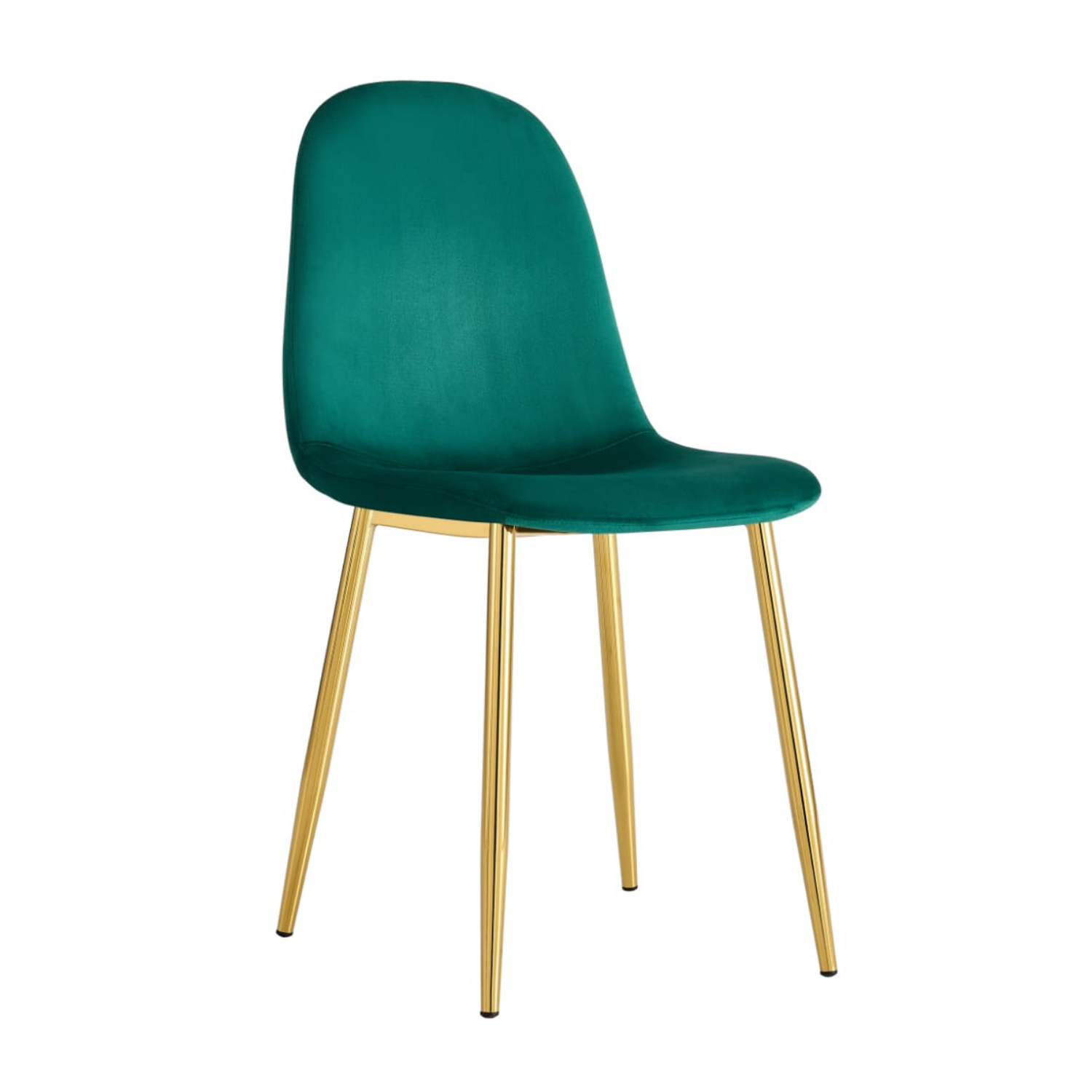 Chaises Scandinaves en Velours  – Couleurs Tendance & Pieds Métal