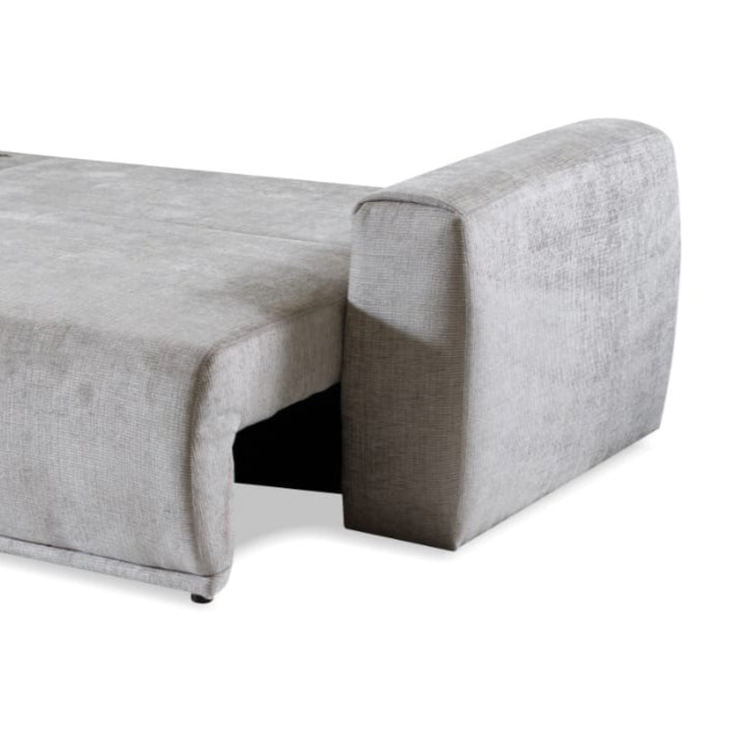 Canapé d’angle convertible – Design moderne avec coffre de rangement et couchage