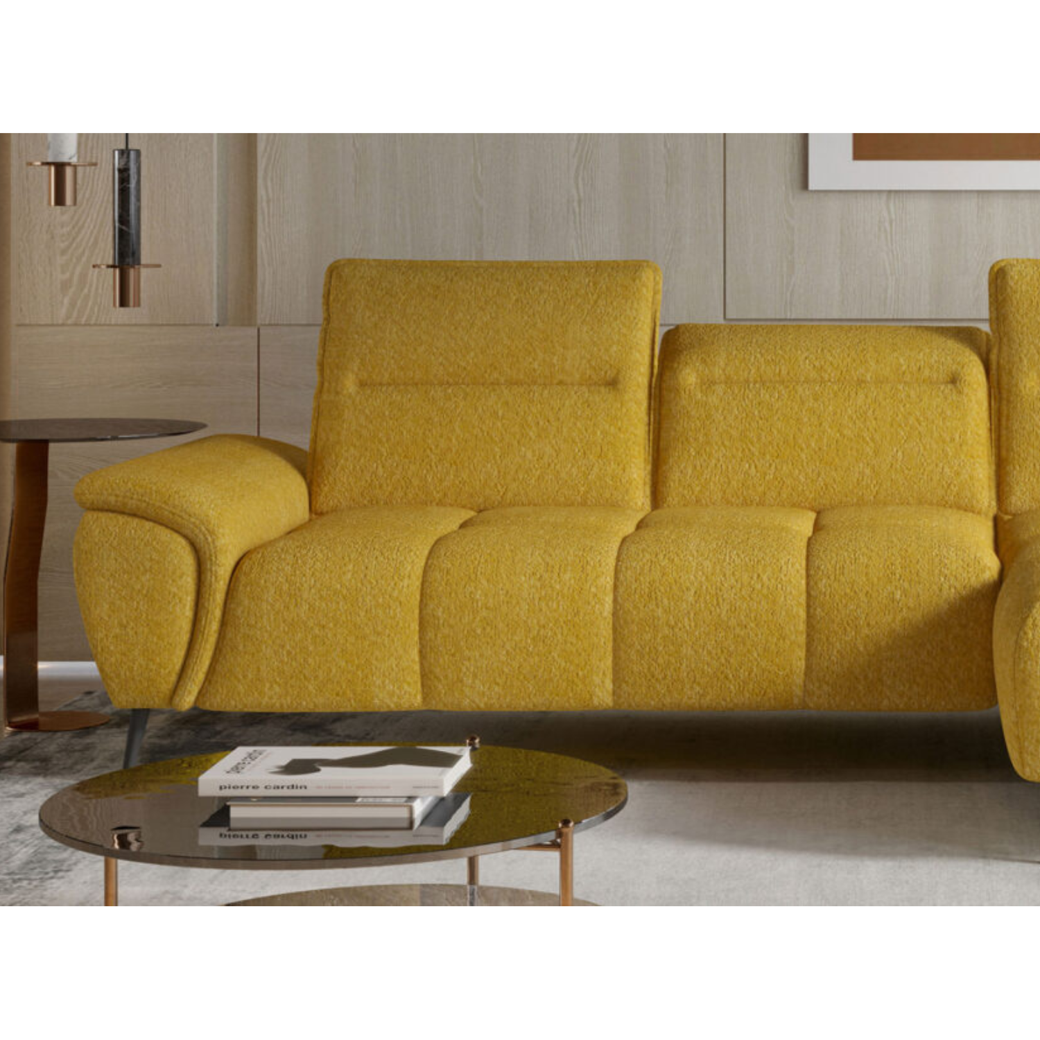 Canapé d’angle – Convertible avec rangement, têtières réglables & design moderne (S, L, XL)