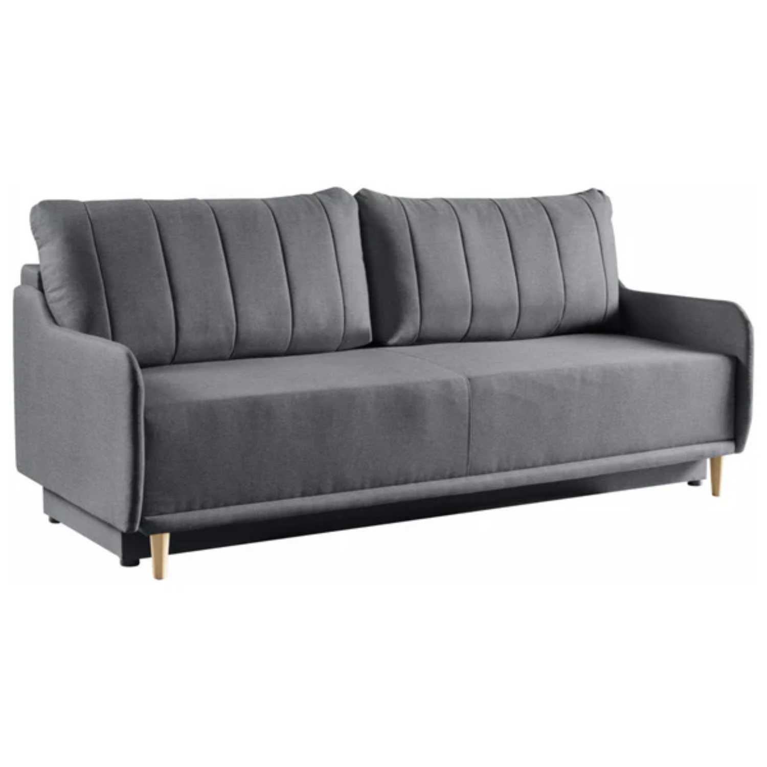 Canapé-lit 3 places 217 cm avec fonction couchage DL et coffre – confort moderne et design harmonieux