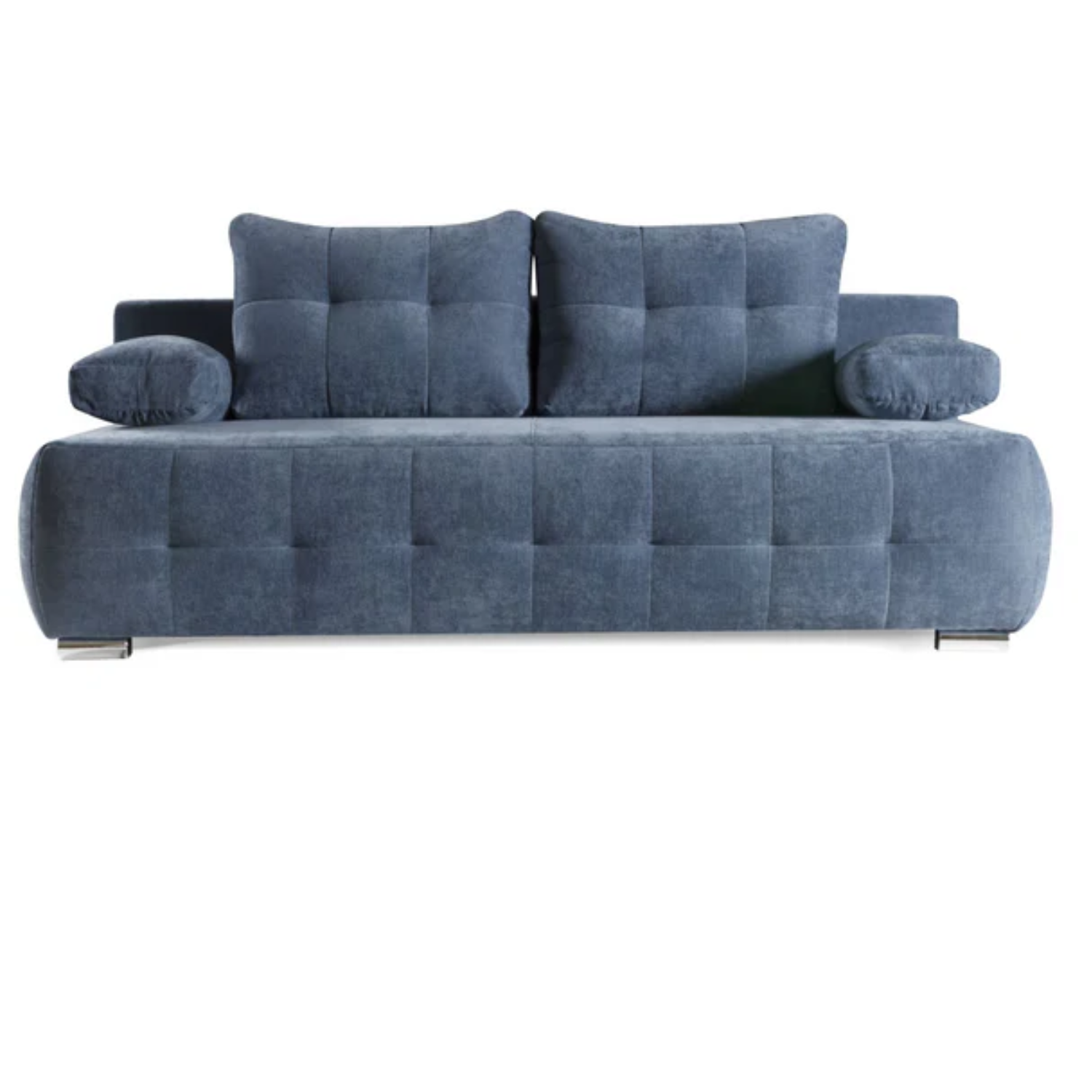Canapé-lit matelassé  211 cm sans côtés avec fonction couchage, coffre
