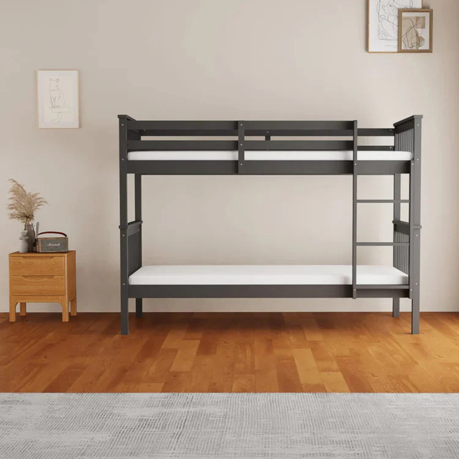 Lit superposé en bois Modèle 2+1 et 1+1