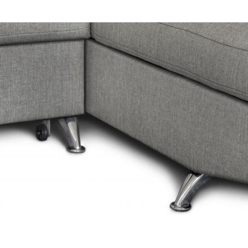 Canapé d'angle convertible panoramique 5 places avec coffre – Confort, design et praticité au quotidien