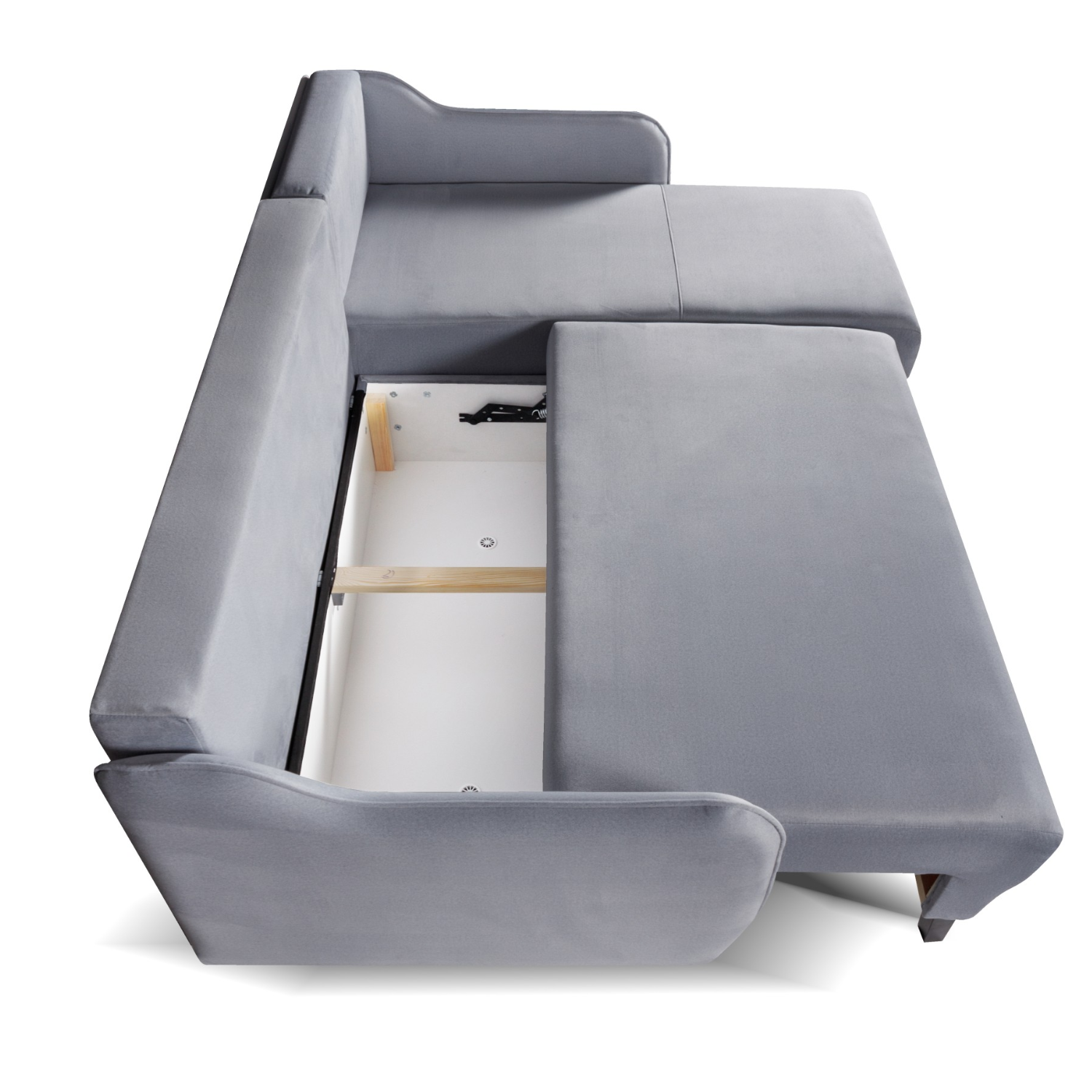 Canapé d’angle ELIOS – Convertible avec rangement -219 Cm - Confort et style modulable