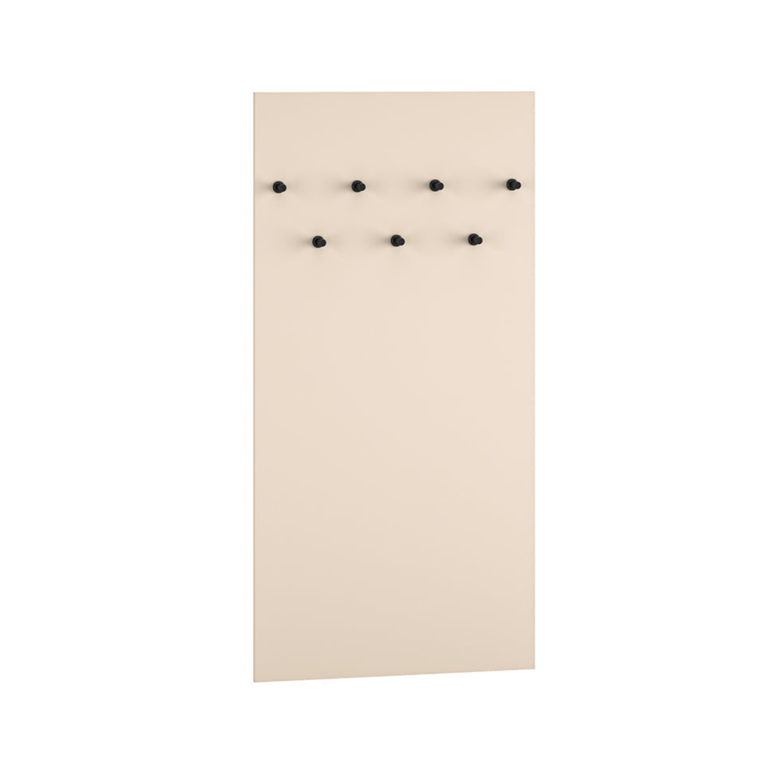 Cintre  Élégance Contemporaine en Cachemire / Velours cachemire  avec 7 Crochets Noirs