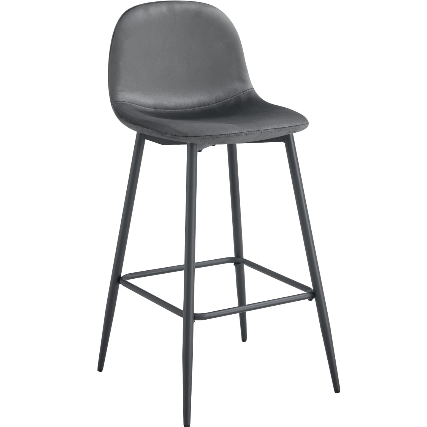 Tabouret de bar élégant en velours et métal doré – Chic, Confort et Style Scandinave